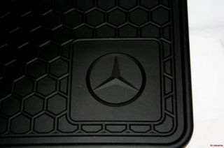 2008 Mercedes CLK CLK350 Rubber Floor Mats Black