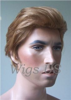 Donald Trump Style Strawberry Blonde Mens Mans Wig Wigs