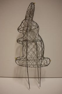 Christmas Lights Holder Wire Frame Rabbit Kit Garden Decor 40 cm 15 7