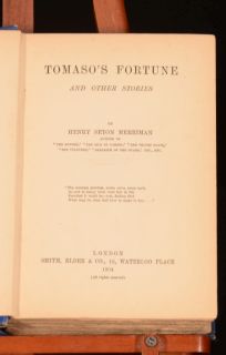 stories by Henry Seton Merriman, the pseudonym of Hugh Stowell Scott