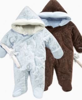First Impressions Baby Snowsuit, Baby Boys Plaid Snowsuit