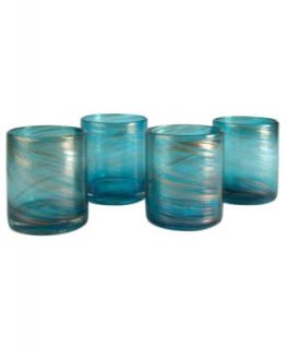 Artland Glassware, Set of 4 Shimmer Highball Glasses   Glassware