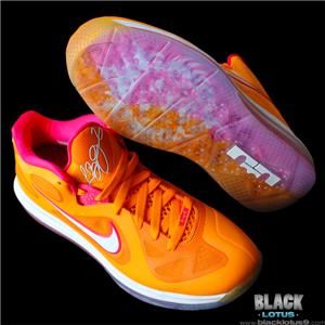 New RARE Nike Lebron 9 Low Miami Floridians Orange South Beach Wade