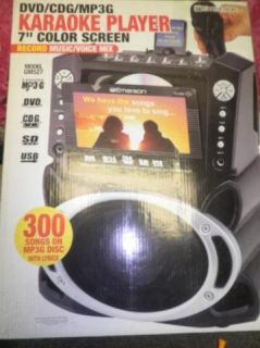 Emerson GM527 7 Color Screen DVD Karaoke System