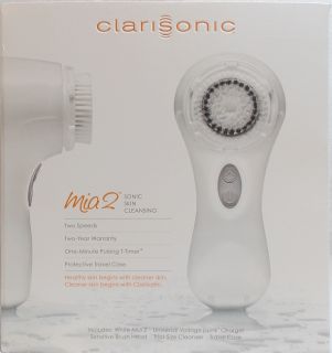 New Clarisonic MIA 2 Skin Cleanser Two Speeds White