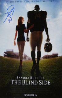 Michael Oher Autographed Signed The Blind Side Movie Poster