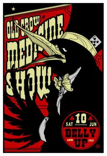 Scrojo Old Crow Medicine Show Poster Oldcrow 0606