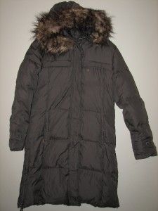 Michael Kors Puffer Down Winter Coat Womens Medium New Gray