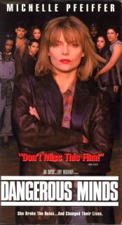Dangerous Minds Michelle Pfeiffer VHS