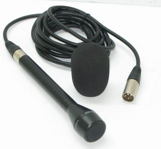 Shure VP64A Omnidirectional Handheld Microphone w/ Neutrik Cable 3 Pin