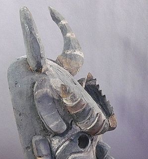 Ancestor Spirit Devil Mask Middle Sepik River Papua New Guinea