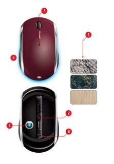 Microsoft Wireless Mobile Mouse 6000 Red