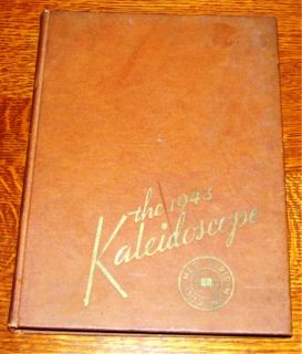 1943 Yearbook Middlebury College Middlebury Vermont VT