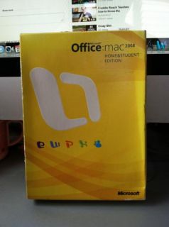Microsoft Office Mac 2008 Home Student Edition