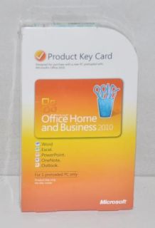 Microsoft Office Home and Business 2010 is the essential software