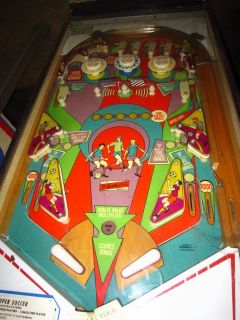 1975 Gottlieb Super Soccer Project Pinball Machine