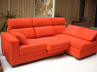 2pc Modern Microfiber Fabric Sectional Sofa Set Item 3504