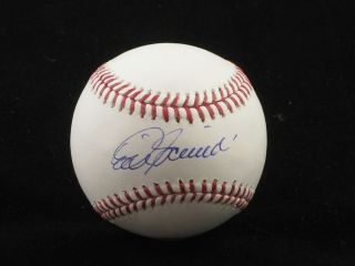 Mike Scioscia Signed OML Baseball Los Angeles Dodgers Autograph Auto