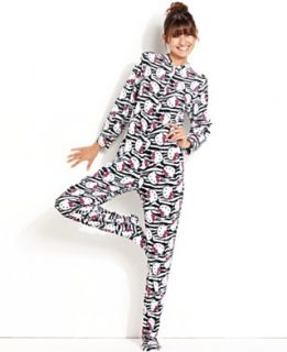 Age Group Pajamas, Hello Kitty Bundled Up Print Footed Pajamas