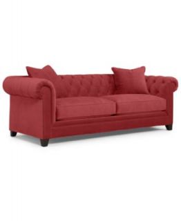 Martha Stewart Fabric Sofa, Saybridge Custom Colors 92W x 40D x 31