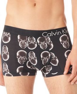 Calvin Klein Underwear, Bold X Ray Cotton Skull Print Trunk U8131