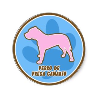 Trendy Perro de Presa Canario Stickers