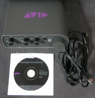 Avid Mbox Mini Ultra Compact 2x2 USB Audio Interface
