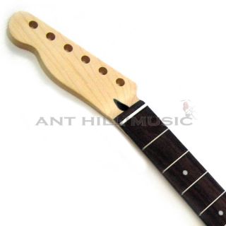 Mighty Mite Left Handed Telecaster Guitar Neck Maple   Rosewood