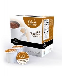 Keurig K Cup Portion Packs, 96 Count Cafe Escape Milk Chocolate Hot