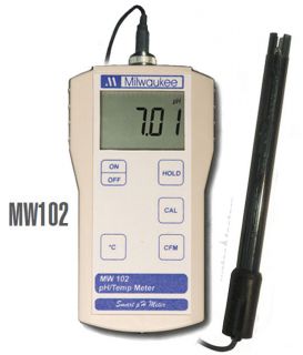 Milwaukee MW102 Smart Ph °C Temp Meter Replaces SM102