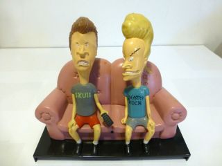 Beavis and Butthead TV Talkers Figure Interact with TV Remote Talks