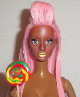 OOAK Nicki Minaj Stupid Hoe Integrity Barbie Doll Repaint Pink Friday
