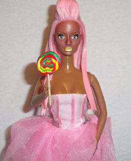 OOAK Nicki Minaj Stupid Hoe Integrity Barbie Doll Repaint Pink Friday