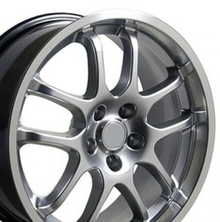 Black G35 Style 10 Spoke INFINITI18X9 Wheels Rims Fit Nissan