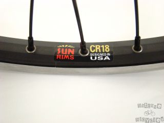 36 Hole Bullet Proof 20 inch BMX Wheel Sun CR18 Rim