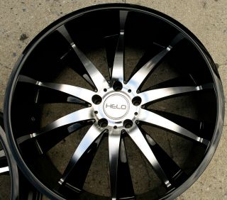 22 Black Rims Wheels Nissan 350Z Staggered 22 x 8 5 10 5H 40