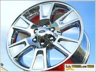 Set of 4 New 20 Ford F 150 Chrome Factory Wheels Rims Expedition Mark