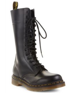 Dr. Martens Womens Shoes, 1B60 20 Eye Zip Boots   Shoes