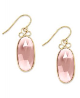 Town & Country Sterling Silver and 14k Rose Gold Earrings, White