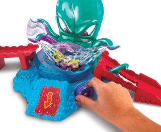 New Hot Wheels Color Shifters Octobattle Playset