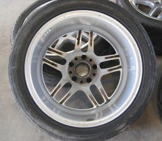 18 18x8 M Parallel Wheels w Tires Style 37 96 03 525i 528i 530i 540i