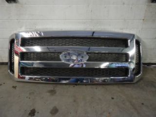 05 F250 F350 Grille Chrome Damage for Work Truck