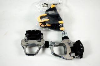 The Shimano 105 PD 5700 road pedals offer high end race technology at