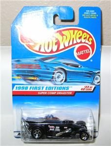 Hot Wheels 98 First Editions Super Comp Dragster 22 40