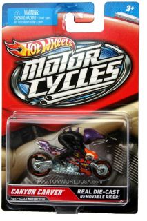 2012 Hot Wheels Motorcycles Canyon Carver