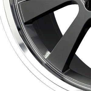 New 17X8 5 120 Londrina Gunmetal Lip Machined Wheels/Rims
