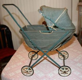 Vintage Playtime Doll Stroller Buggy Carriage