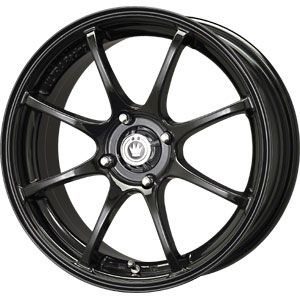 New 15x6 5 4x100 Konig Feather Black Wheels Rims