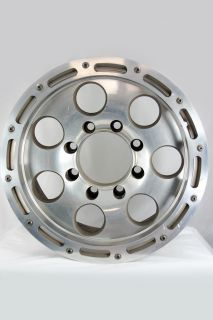 Machined 17x8 American Eagle 137 Wheel 4mm 8x170mm Ford Fitment