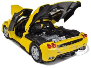 Ferrari F60 Enzo Yellow 1 18 Diecast Car Model by Hotwheels C1550